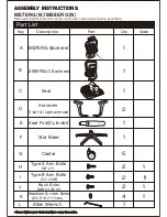 Preview for 2 page of Eurotech ME7ERG Assembly Instructions, Operating Instructions, Warranty