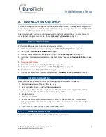 Preview for 7 page of Eurotech VoIP2 ALL Series User Manual