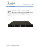 Preview for 8 page of Eurotech VoIP2 ALL Series User Manual