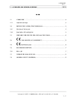 Preview for 7 page of EUROTECNO S.R.L Maior Omnia Manual Of Instructions, Use And Maintenance