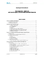 Предварительный просмотр 3 страницы EuroTel ETL0W474G Operating And Technical Manual