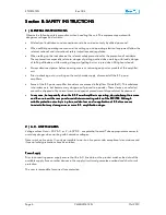 Preview for 6 page of EuroTel ETL0W474G Operating And Technical Manual