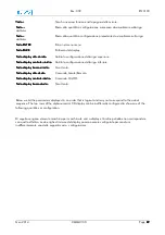 Preview for 89 page of EuroTel ETL3100 Series Operating And Technical Manual