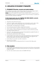 Preview for 16 page of EuroTel ETLUW4G03 Operating And Technical Manual