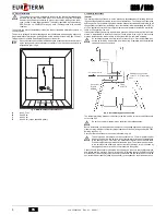 Preview for 4 page of Euroterm E25 Instructions For Use, Installation & Maintenance