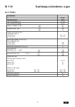 Preview for 9 page of Euroterm SI 11 A Installation, Use And Maintenance Instructions