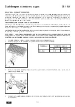 Preview for 10 page of Euroterm SI 11 A Installation, Use And Maintenance Instructions