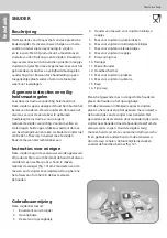 Preview for 4 page of Eurotops DIAMANT Manual