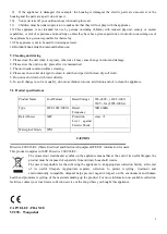 Preview for 2 page of Eurotops LWF-1003 User Manual