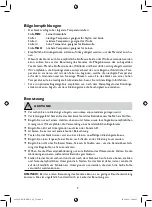 Preview for 9 page of Eurotops SG 5008S-5 Instruction Manual