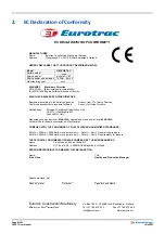 Preview for 8 page of Eurotrac HE18 User Manual