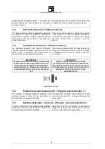 Preview for 6 page of Eurotron F3280019 Instruction Manual