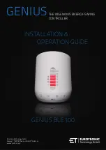 Предварительный просмотр 1 страницы Eurotronic Genius BLE100 Installation & Operation Manual