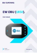 Предварительный просмотр 1 страницы EUROWAG EW OBU User Manual