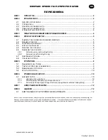 Preview for 121 page of Eurowash EW340 Instruction Manual