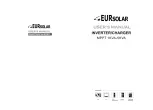 EURsolar MPPT 1KVA 24V User Manual preview