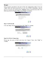 Preview for 12 page of Eusso 108Mbps Super-GTM
Wireless LAN
Access Point User Manual