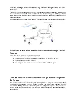 Предварительный просмотр 3 страницы Eusso 85Mbps Powerline HomePlug Ethernet Adapter User Manual