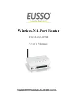 Eusso UGL2430-RTH User Manual preview