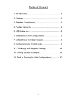 Preview for 2 page of Eusso UTG7100-IP Series User Manual