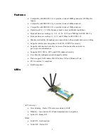 Preview for 5 page of Eusso Wireless-N PCI Adapter User Manual