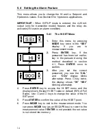 Preview for 17 page of EUTECH INSTRUMENTS ALPHA CON 100 - REV 1.1 Instruction Manual