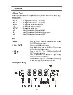 Предварительный просмотр 6 страницы EUTECH INSTRUMENTS ALPHA CON 190 18 DIN CONDUCTIVITY CONTROLLERTRANSMITTER Instruction Manual