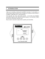 Предварительный просмотр 5 страницы EUTECH INSTRUMENTS Alpha pH 500 Manual