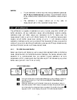 Предварительный просмотр 21 страницы EUTECH INSTRUMENTS Alpha pH 550 Manual