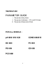 Предварительный просмотр 44 страницы EUTECH INSTRUMENTS CD 650 Instruction Manual