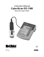 Предварительный просмотр 1 страницы EUTECH INSTRUMENTS CYBERCOMM PRO FOR CYBERSCAN DO 1500 Instruction Manual