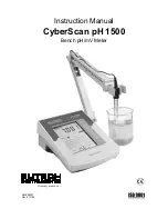 Предварительный просмотр 1 страницы EUTECH INSTRUMENTS CYBERCOMM PRO FOR CYBERSCAN PH 1500 Instruction Manual