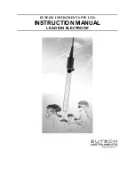 Предварительный просмотр 1 страницы EUTECH INSTRUMENTS EC-ISA-PB1-BT Instruction Manual