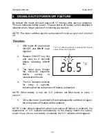 Предварительный просмотр 16 страницы EUTECH INSTRUMENTS ECOSCAN TEMP 456 PORTABLE METER Instruction Manual