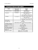 Предварительный просмотр 18 страницы EUTECH INSTRUMENTS ECOSCAN TEMP 456 PORTABLE METER Instruction Manual