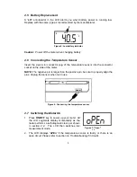 Предварительный просмотр 8 страницы EUTECH INSTRUMENTS ECOSCAN TEMP JKT TEMPERATURE METER Instruction Manual