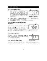 Предварительный просмотр 11 страницы EUTECH INSTRUMENTS ECOSCAN TEMP JKT TEMPERATURE METER Instruction Manual