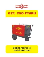 Preview for 2 page of Eutectic Castolin GSX 750 ITAIPU Operating Manual