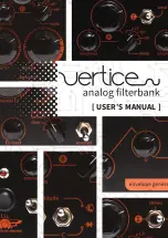 Euterpe Synthesizer Laboratories Vertice User Manual preview