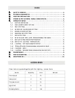 Preview for 2 page of EV LIGHT EV 1025 User Manual