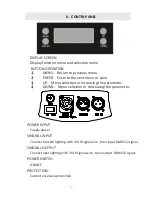 Предварительный просмотр 8 страницы EV LIGHT EV BM1012 User Manual