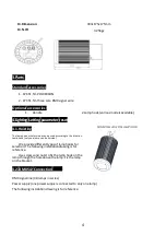 Предварительный просмотр 5 страницы EV LIGHT HL RGBW-S User Manual