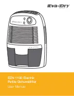 Eva-Dry EDV-1100 User Manual предпросмотр