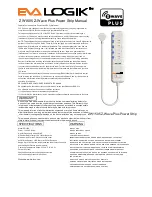 EVA Logik ZW1505 Instruction Manual preview