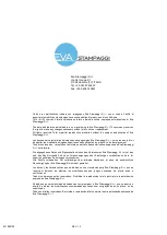 Preview for 7 page of EVA Stampaggi KALI THELMA Instruction Manual