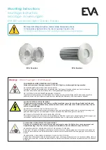 EVA EVA Q2 MONO Mounting Instructions предпросмотр