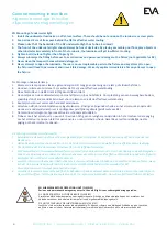 Предварительный просмотр 4 страницы EVA EVA Q2 MONO Mounting Instructions