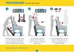 Предварительный просмотр 8 страницы Evac+Chair POWER 800 User Manual