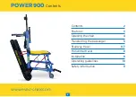 Предварительный просмотр 2 страницы Evac+Chair POWER 900 User Manual