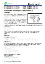 Предварительный просмотр 1 страницы Evac 6540372 Installation, Operation And Maintenance Instructions